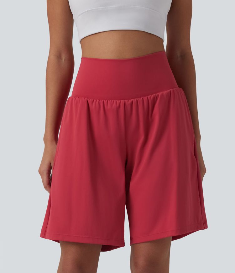 SoftlyZero™ Airy – 2-in-1 Yoga-Shorts mit extra hohem Bund, Cool-Touch, 9" mit Taschen SoftlyZero™ Airy – 2-in-1 Yoga-Shorts mit extra hohem Bund, Cool-Touch, 9" mit Taschen
