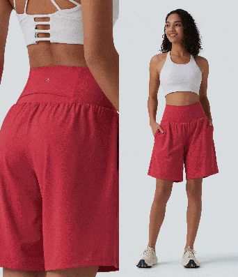SoftlyZero™ Airy – 2-in-1 Yoga-Shorts mit extra hohem Bund, Cool-Touch, 9" mit Taschen SoftlyZero™ Airy – 2-in-1 Yoga-Shorts mit extra hohem Bund, Cool-Touch, 9" mit Taschen