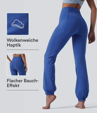 SoftlyZero™ - Joggers im Ballon-Stil mit hohem Bund, Gesäßtaschen und Bauchkontrolle SoftlyZero™ - Joggers im Ballon-Stil mit hohem Bund, Gesäßtaschen und Bauchkontrolle