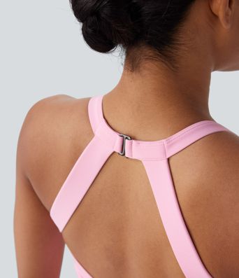 SoftlyZero™ Plush Cut Out Yoga Tank Top A-D Cups SoftlyZero™ Plush Cut Out Yoga Tank Top A-D Cups