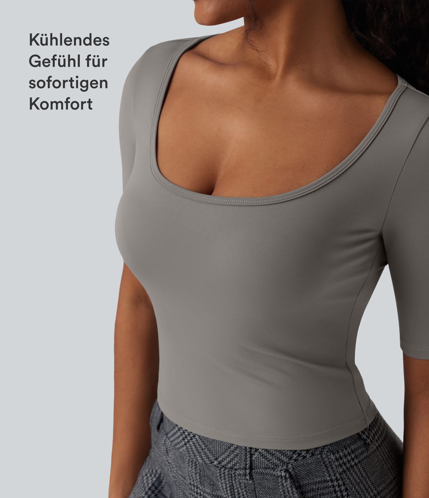 Softlyzero™ Airy - T-Shirt mit Rundhalsausschnitt, kurzen Ärmeln und Cool-Touch Softlyzero™ Airy - T-Shirt mit Rundhalsausschnitt, kurzen Ärmeln und Cool-Touch