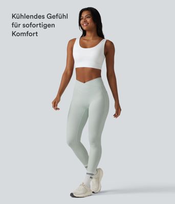 Halara Ultrasculpt™ Brassière de sport d'entraînement à maintien moyen, dos nu, boucle réglable, avec soutien-gorge intégré