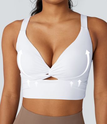 Halara UltraSculpt™ - Yoga-Sport-BH mit leichtem Support und geformten Körbchen - Push-Up