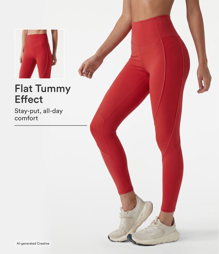 Halara UltraSculpt™ Yoga-Leggings mit hohem Bund, Bauchkontrolle und Tasche Halara UltraSculpt™ Yoga-Leggings mit hohem Bund, Bauchkontrolle und Tasche