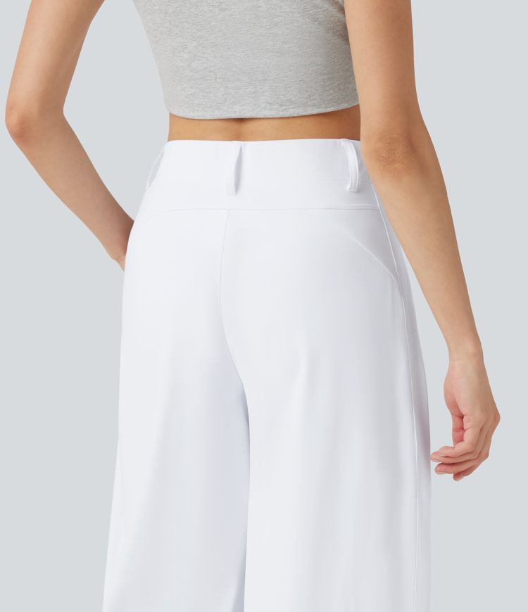 DayStretch hoch geschnittene Barrel-Leg-Freizeithose mit Taschen DayStretch hoch geschnittene Barrel-Leg-Freizeithose mit Taschen
