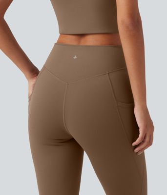 DayStretch V Neck Built-in Bra Workout Jumpsuit with Pockets-Easy Peezy Edition DayStretch V Neck Built-in Bra Workout Jumpsuit with Pockets-Easy Peezy Edition