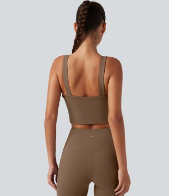 DayStretch V Neck Built-in Bra Workout Jumpsuit with Pockets-Easy Peezy Edition DayStretch V Neck Built-in Bra Workout Jumpsuit with Pockets-Easy Peezy Edition