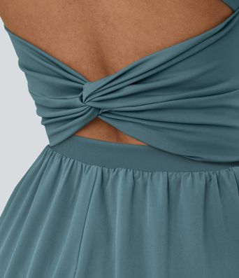 Breezeful™ combinaison de yoga avec découpes, sans manches et avec poches, fluide et à séchage rapide Breezeful™ combinaison de yoga avec découpes, sans manches et avec poches, fluide et à séchage rapide