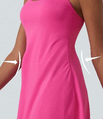 Softlyzero™ Plush Tummy Control Active Dress with Pockets-Easy Peezy Edition Softlyzero™ Plush Tummy Control Active Dress with Pockets-Easy Peezy Edition