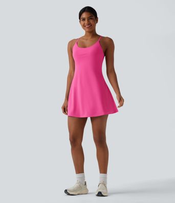 Softlyzero™ Plush Tummy Control Active Dress with Pockets-Easy Peezy Edition Softlyzero™ Plush Tummy Control Active Dress with Pockets-Easy Peezy Edition