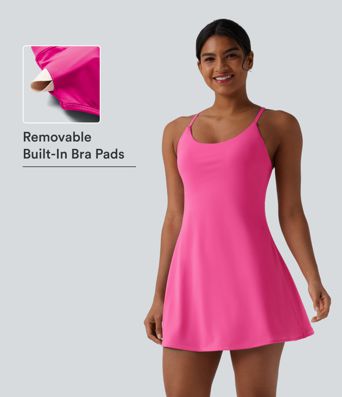 Softlyzero™ Plush Tummy Control Active Dress with Pockets-Easy Peezy Edition Softlyzero™ Plush Tummy Control Active Dress with Pockets-Easy Peezy Edition