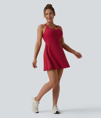 SoftlyZero™ Airy Backless Twisted InstantCool Dance Active Dress-Easy Peezy Edition DD-F Cups SoftlyZero™ Airy Backless Twisted InstantCool Dance Active Dress-Easy Peezy Edition DD-F Cups