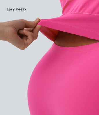 SoftlyZero™ Airy 2-in-1 Cool Touch Mini Dance Active Dress with Pockets-Easy Peezy Edition-Longer Length