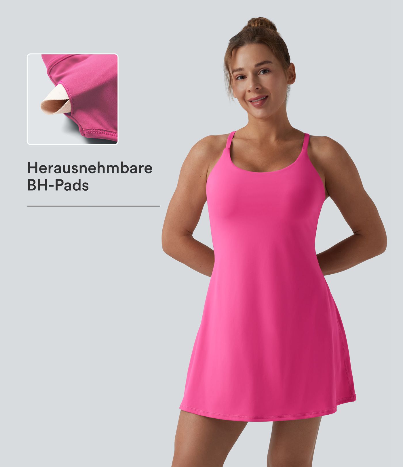 Softlyzero™ Plush - Rückenfreies Sportkleid - Easy Peezy Edition, Körbchengröße E-G