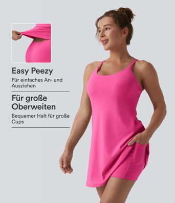 Softlyzero™ Plush - Rückenfreies Sportkleid - Easy Peezy Edition, Körbchengröße E-G