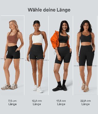 Halara UltraSculpt™ - Formende Workout-Shorts mit hohe Bund, Seitentaschen und Bauchkontrolle - 17,8 cm Halara UltraSculpt™ - Formende Workout-Shorts mit hohe Bund, Seitentaschen und Bauchkontrolle - 17,8 cm