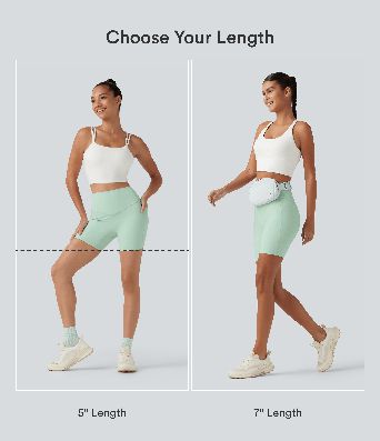 Halara UltraSculpt™ High Waisted Tummy Control Shaping Training Biker Shorts 5'' with Pockets