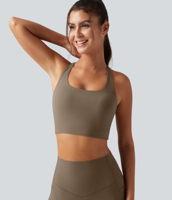 Halara UltraSculpt™ Ribbed Low Support Built-in Bra Running Sports Bra Halara UltraSculpt™ Ribbed Low Support Built-in Bra Running Sports Bra
