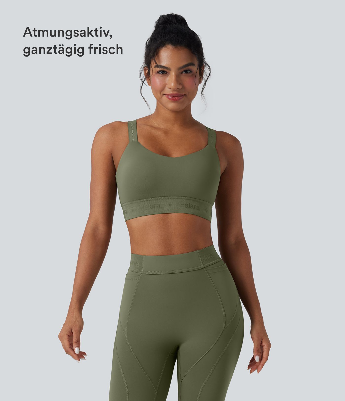 SpeedWave™ schnelltrocknender​​ Sport-BH mit leichtem Support