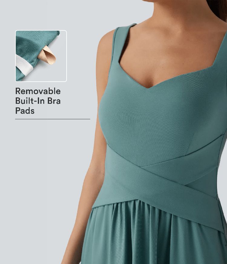 Flowy Maxi Casual Dress with Pockets