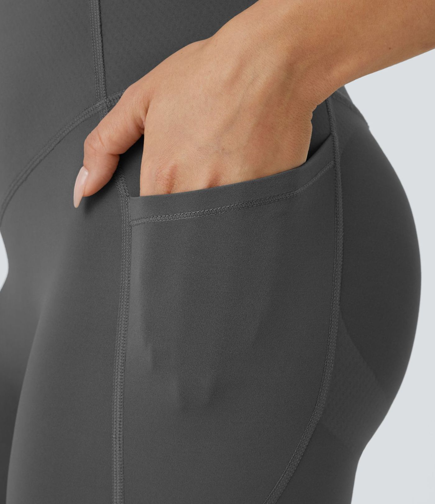 Legging d'entraînement gainant galbant taille haute avec poches Halara UltraSculpt™