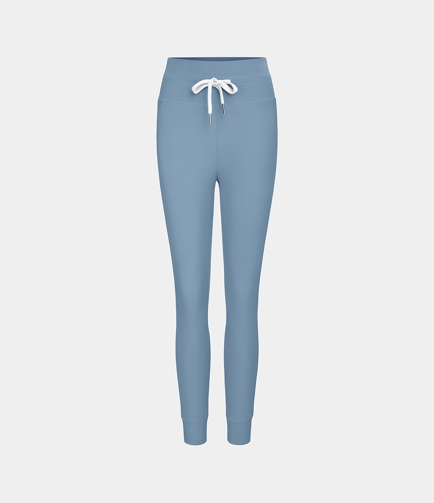 Softlyzero™ Plush Jogginghose mit hohem Bund, Kordelzug, Seitentasche, schlichte Jogginghose in voller Länge