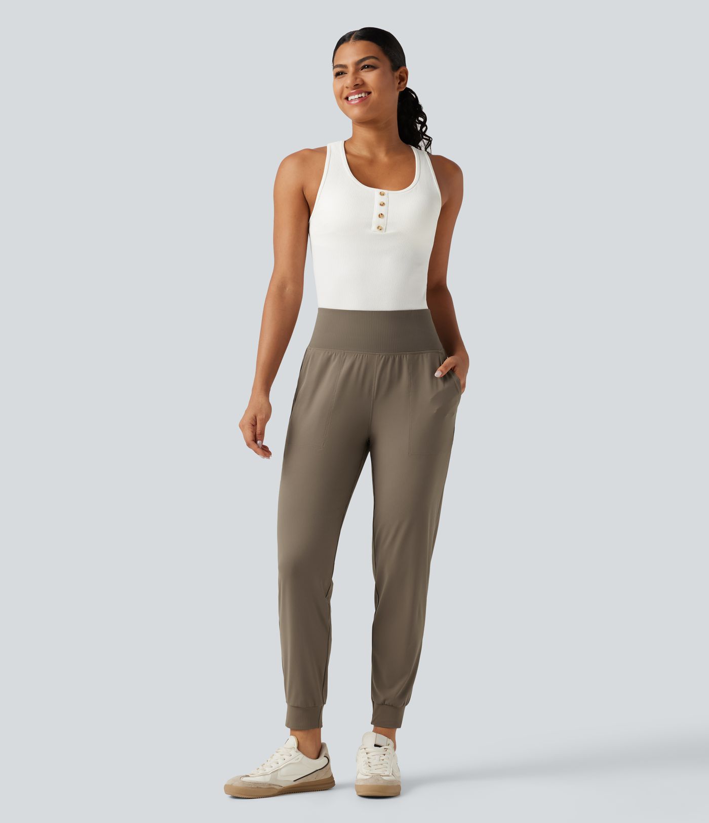 Halara UltraSculpt™ High Waisted Tapered Work Joggers with Pockets