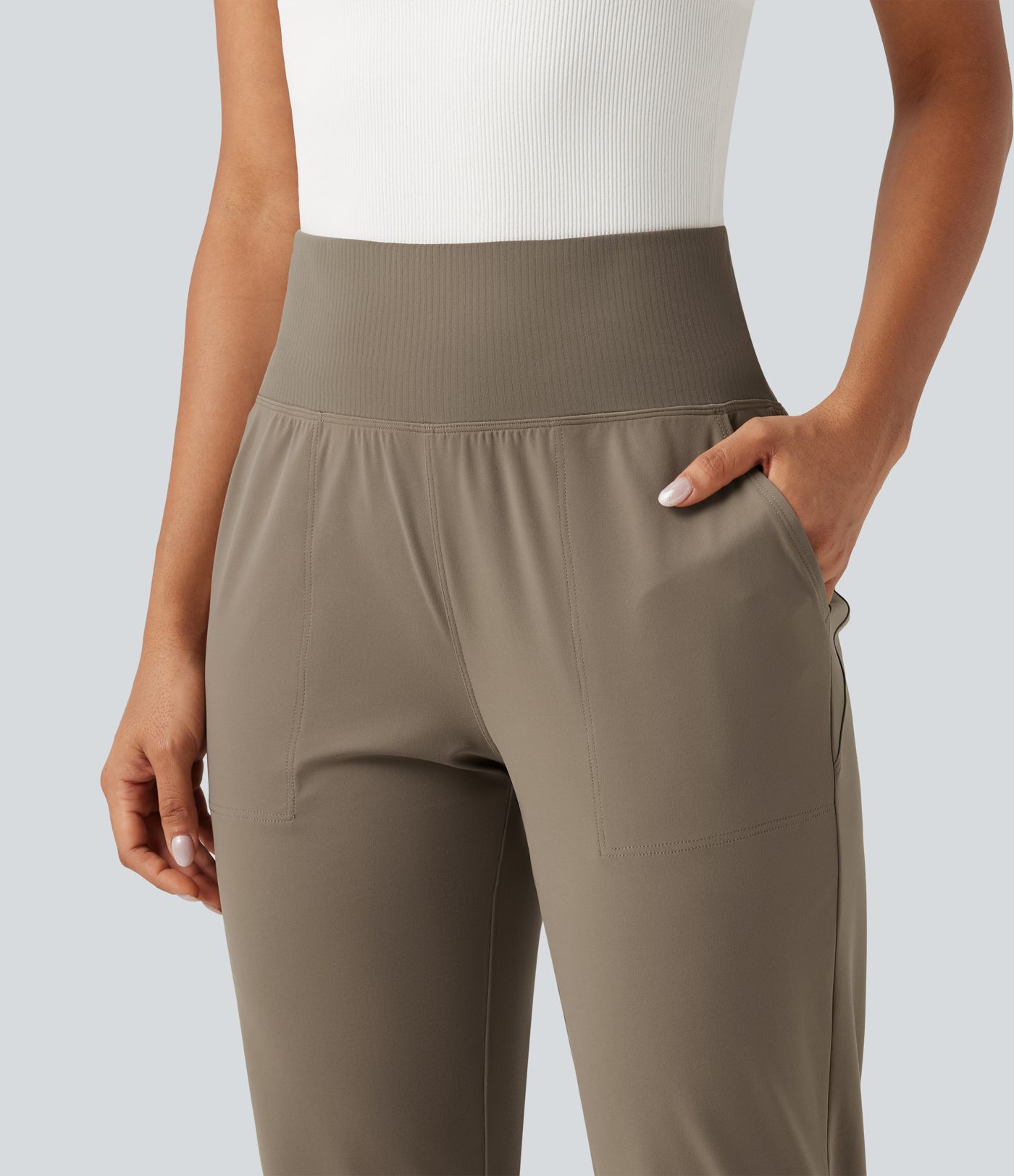 Halara UltraSculpt™ High Waisted Tapered Work Joggers with Pockets