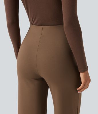 Halara Flex™ High Waisted Pintuck Wide Leg Work Pants Halara Flex™ High Waisted Pintuck Wide Leg Work Pants