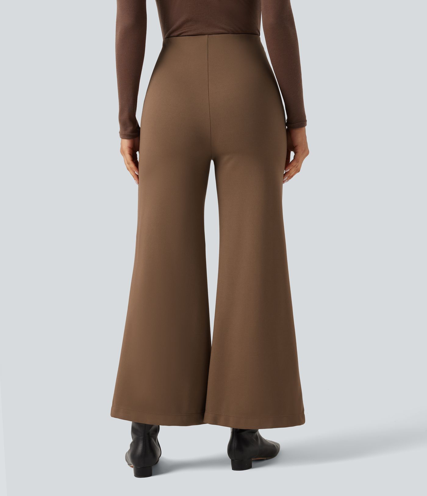 Halara Flex™ High Waisted Pintuck Wide Leg Work Pants Halara Flex™ High Waisted Pintuck Wide Leg Work Pants