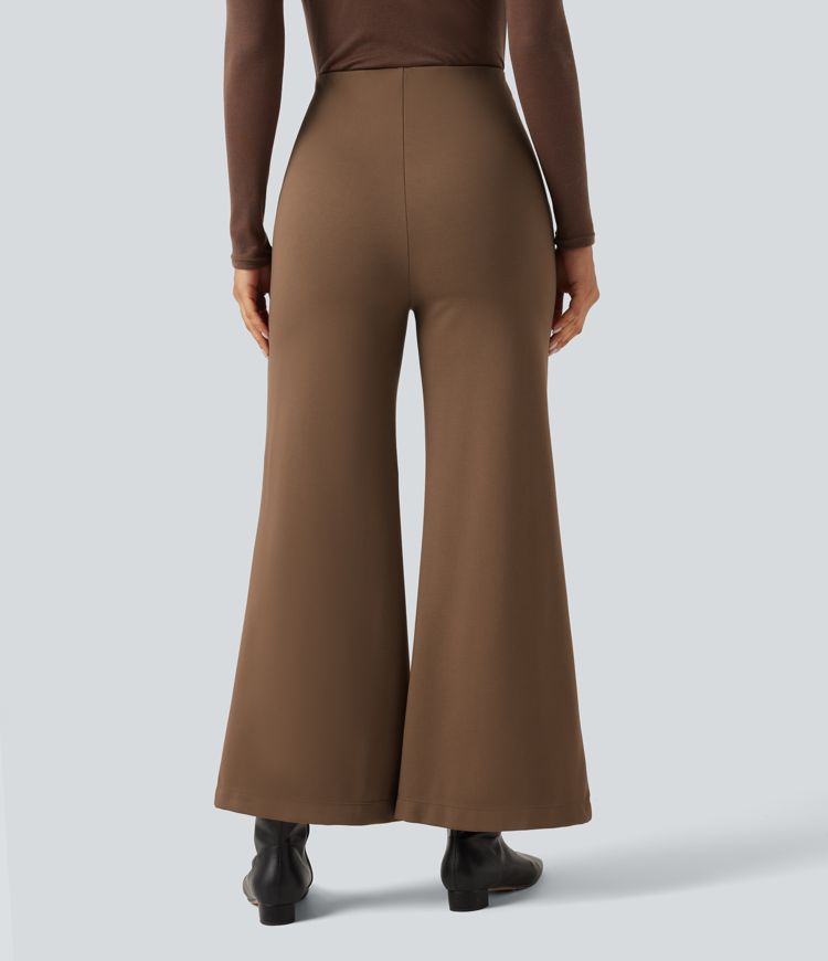 Halara Flex™ High Waisted Pintuck Wide Leg Work Pants Halara Flex™ High Waisted Pintuck Wide Leg Work Pants