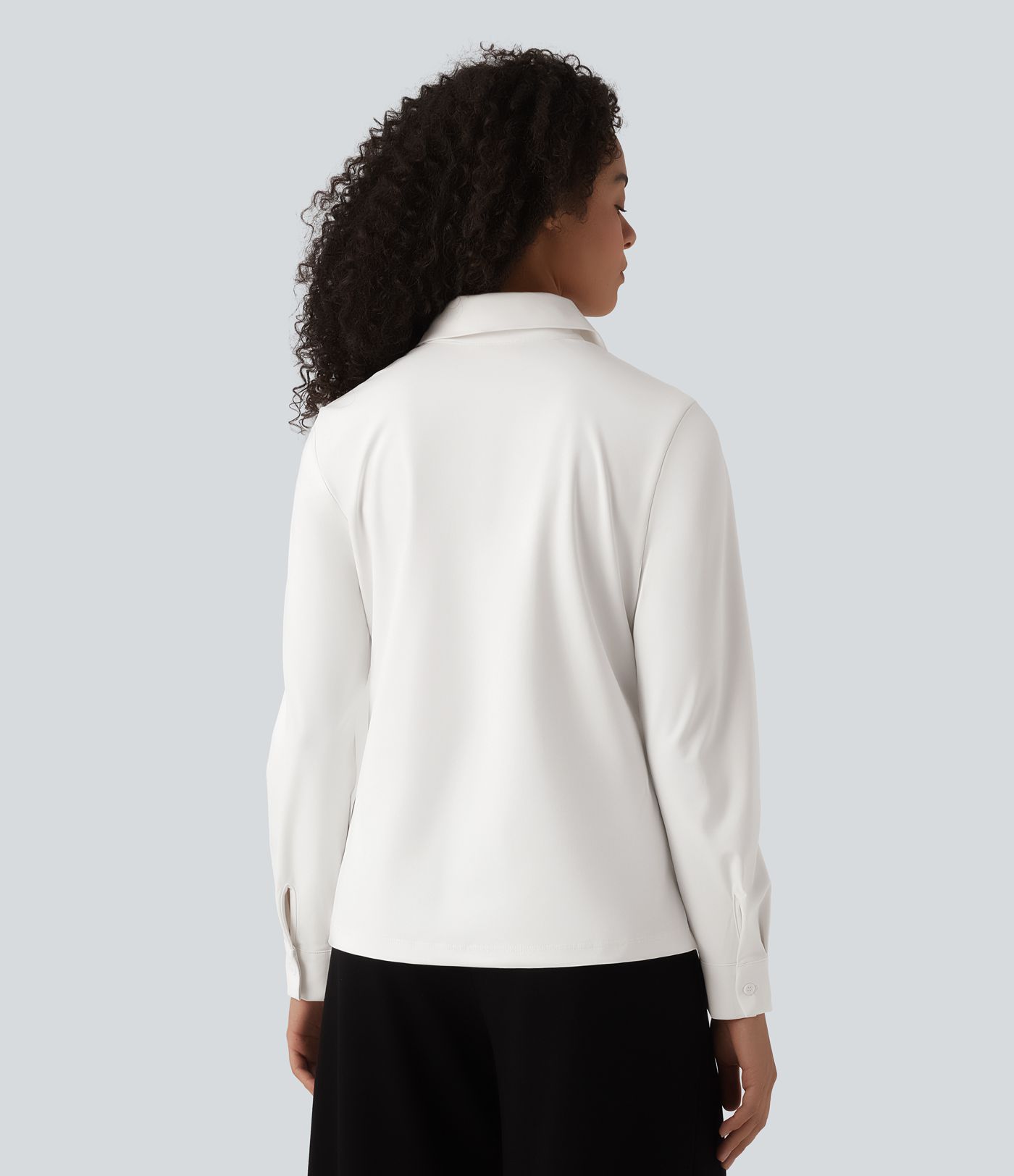 Chemise de travail infroissable à séchage rapide col manches longues Chemise de travail infroissable à séchage rapide col manches longues