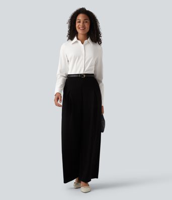 Chemise de travail infroissable à séchage rapide col manches longues Chemise de travail infroissable à séchage rapide col manches longues