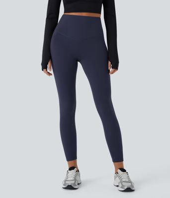 Softlyzero™ Plush Thermal  Workout-Leggings mit hoher Taille und Bauchkontrolle, Seitentaschen