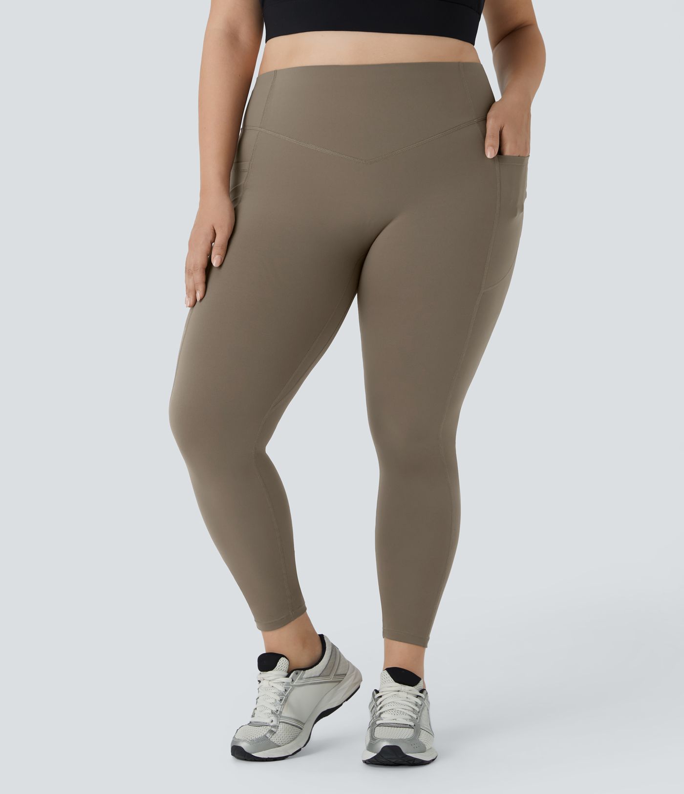 Halara UltraSculpt™ High Waisted Scrunch Butt Lifting Tummy Control Pocket Shaping Training Plus Size Leggings Halara UltraSculpt™ High Waisted Scrunch Butt Lifting Tummy Control Pocket Shaping Training Plus Size Leggings