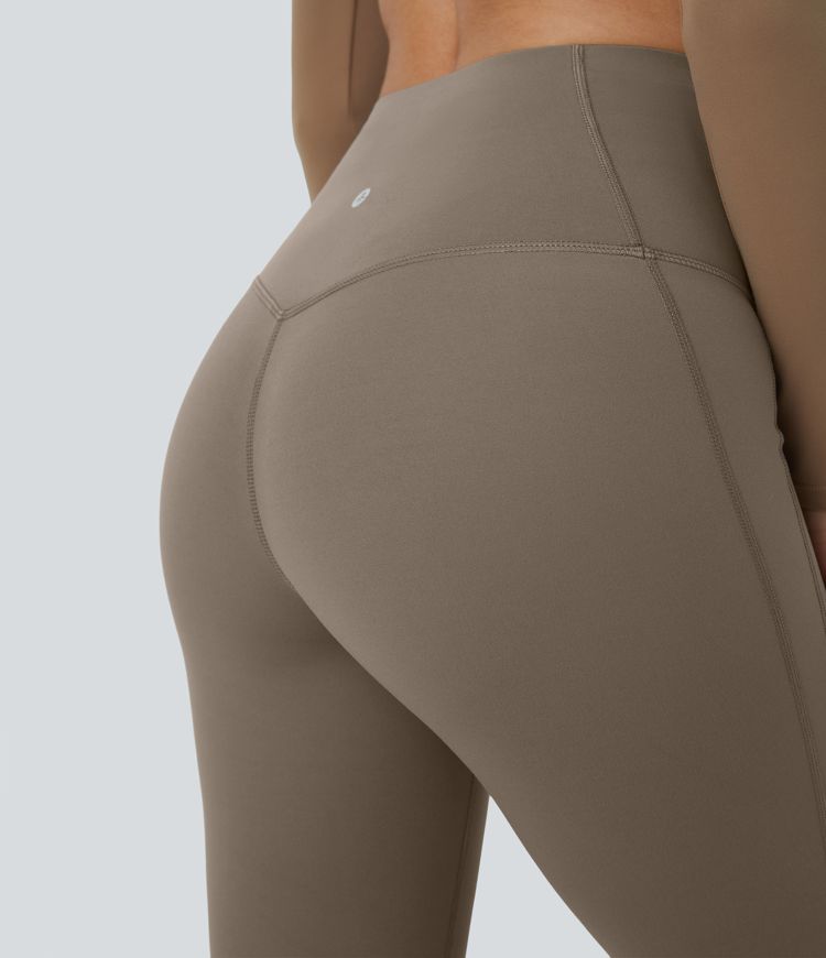 Halara UltraSculpt™ High Waisted Tummy Control Shaping Yoga Flared Leggings