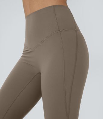Halara UltraSculpt™ High Waisted Tummy Control Shaping Yoga Flared Leggings