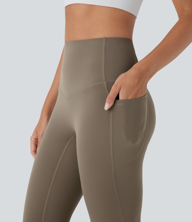 Halara UltraSculpt™ High Waisted Tummy Control Built-in Underwear Anti-Bacterial Shaping 7/8 Workout Leggings with Pockets Halara UltraSculpt™ High Waisted Tummy Control Built-in Underwear Anti-Bacterial Shaping 7/8 Workout Leggings with Pockets