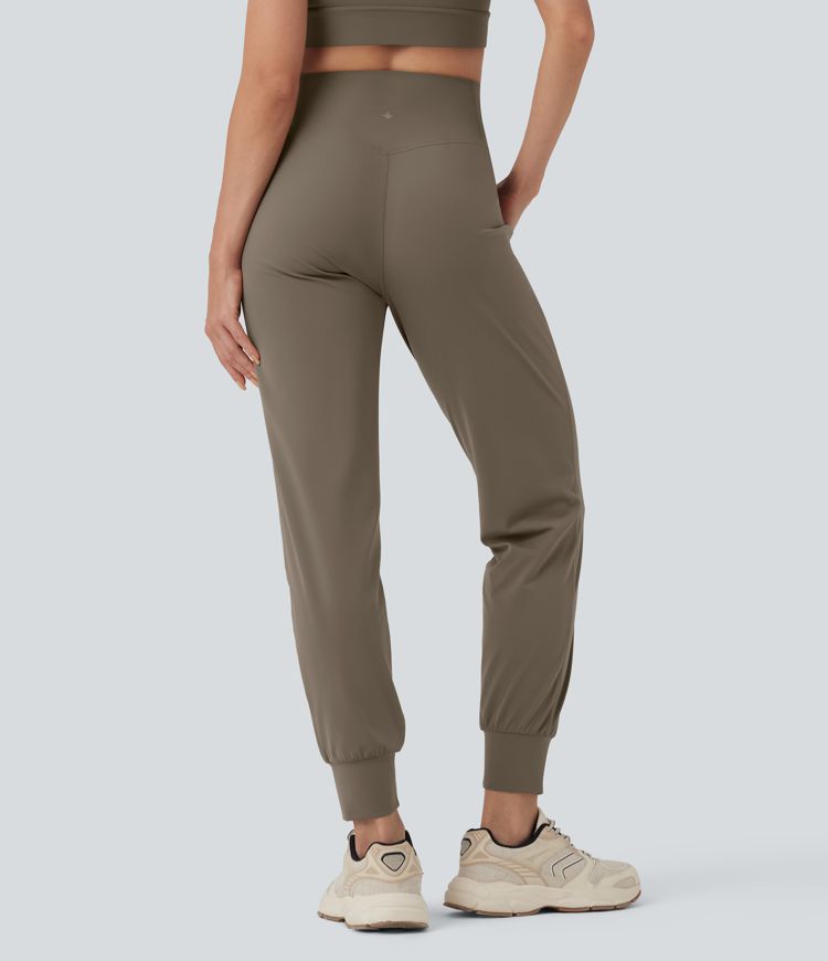 Jogging de yoga gainant taille haute avec poches Halara UltraSculpt™