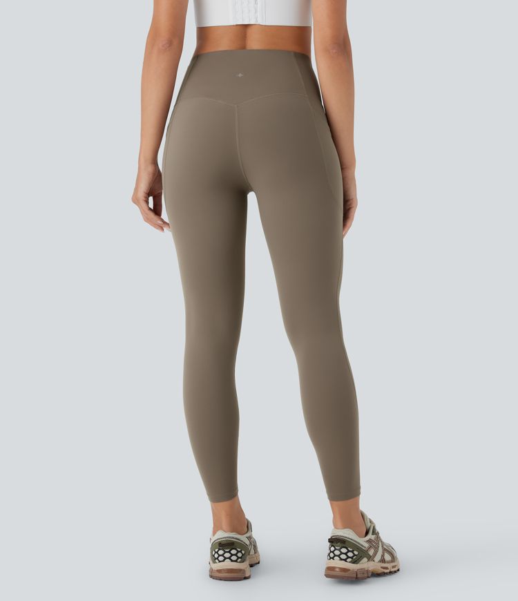 Halara UltraSculpt™ High Waisted Tummy Control Built-in Underwear Anti-Bacterial Shaping 7/8 Workout Leggings with Pockets Halara UltraSculpt™ High Waisted Tummy Control Built-in Underwear Anti-Bacterial Shaping 7/8 Workout Leggings with Pockets