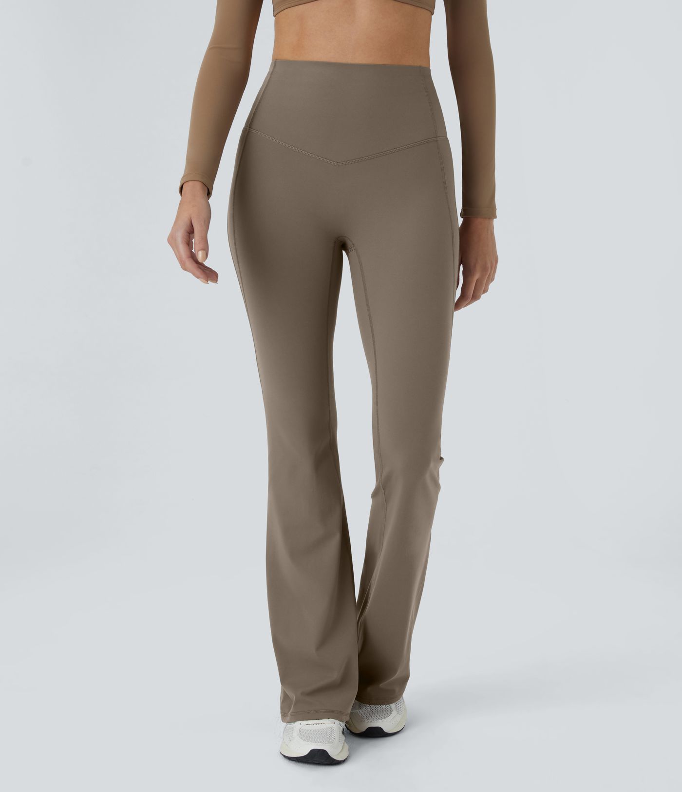 Halara UltraSculpt™ High Waisted Tummy Control Shaping Yoga Flared Leggings