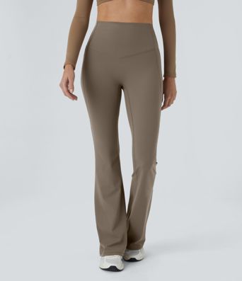 Halara UltraSculpt™ High Waisted Tummy Control Shaping Yoga Flared Leggings