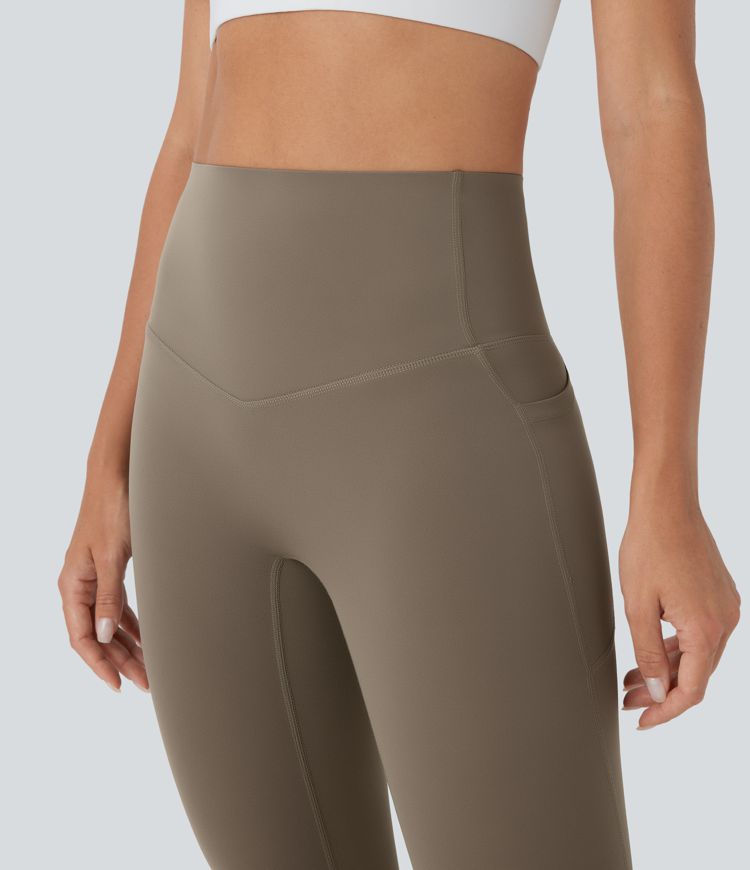 Halara UltraSculpt™ High Waisted Tummy Control Built-in Underwear Anti-Bacterial Shaping 7/8 Workout Leggings with Pockets Halara UltraSculpt™ High Waisted Tummy Control Built-in Underwear Anti-Bacterial Shaping 7/8 Workout Leggings with Pockets