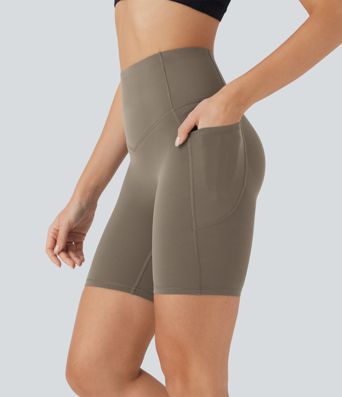 Halara UltraSculpt™ High Waisted Butt Lifting Tummy Control Pocket Shaping Training Biker Shorts 7'' Halara UltraSculpt™ High Waisted Butt Lifting Tummy Control Pocket Shaping Training Biker Shorts 7''
