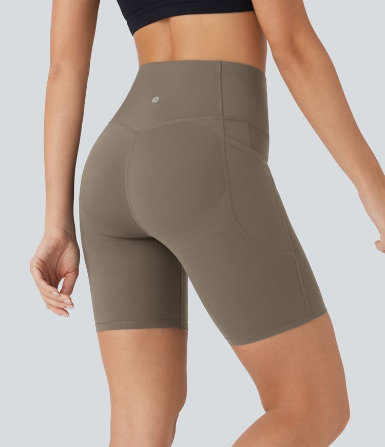 Halara UltraSculpt™ High Waisted Butt Lifting Tummy Control Pocket Shaping Training Biker Shorts 7'' Halara UltraSculpt™ High Waisted Butt Lifting Tummy Control Pocket Shaping Training Biker Shorts 7''