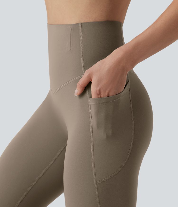 Halara UltraSculpt™ High Waisted Anti-Roll Tummy Control Shaping Workout Leggings with Pockets Halara UltraSculpt™ High Waisted Anti-Roll Tummy Control Shaping Workout Leggings with Pockets