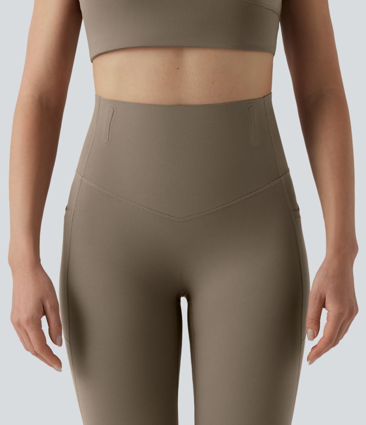 Halara UltraSculpt™ High Waisted Anti-Roll Tummy Control Shaping Workout Leggings with Pockets Halara UltraSculpt™ High Waisted Anti-Roll Tummy Control Shaping Workout Leggings with Pockets