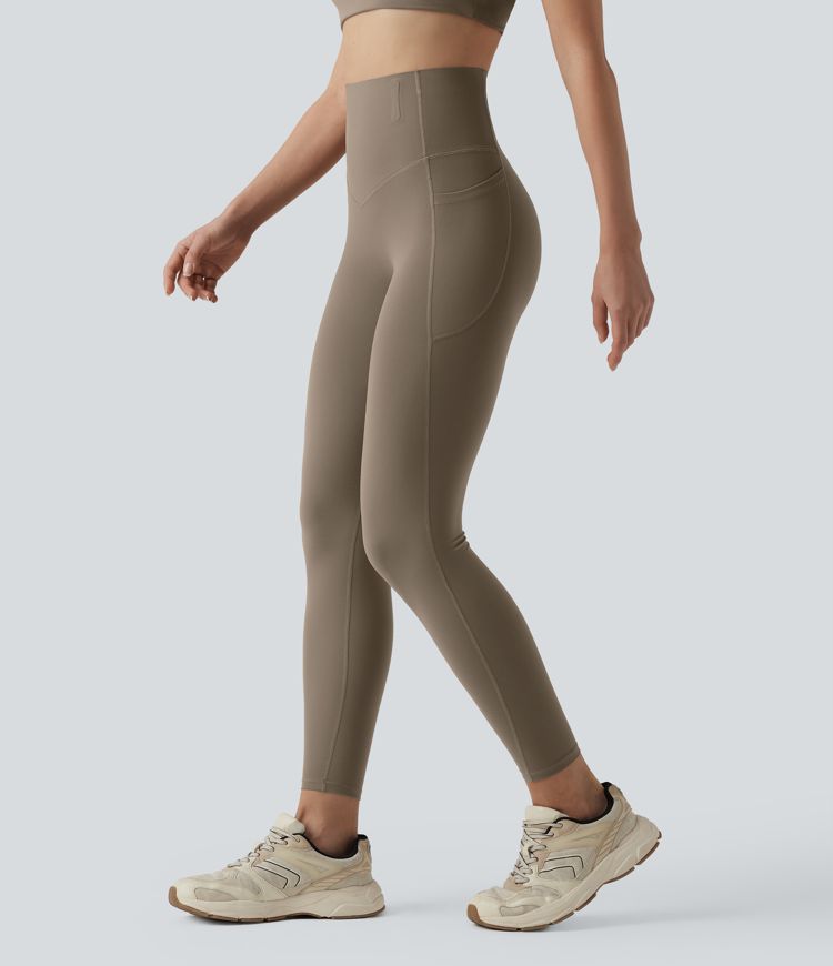 Halara UltraSculpt™ High Waisted Anti-Roll Tummy Control Shaping Workout Leggings with Pockets Halara UltraSculpt™ High Waisted Anti-Roll Tummy Control Shaping Workout Leggings with Pockets