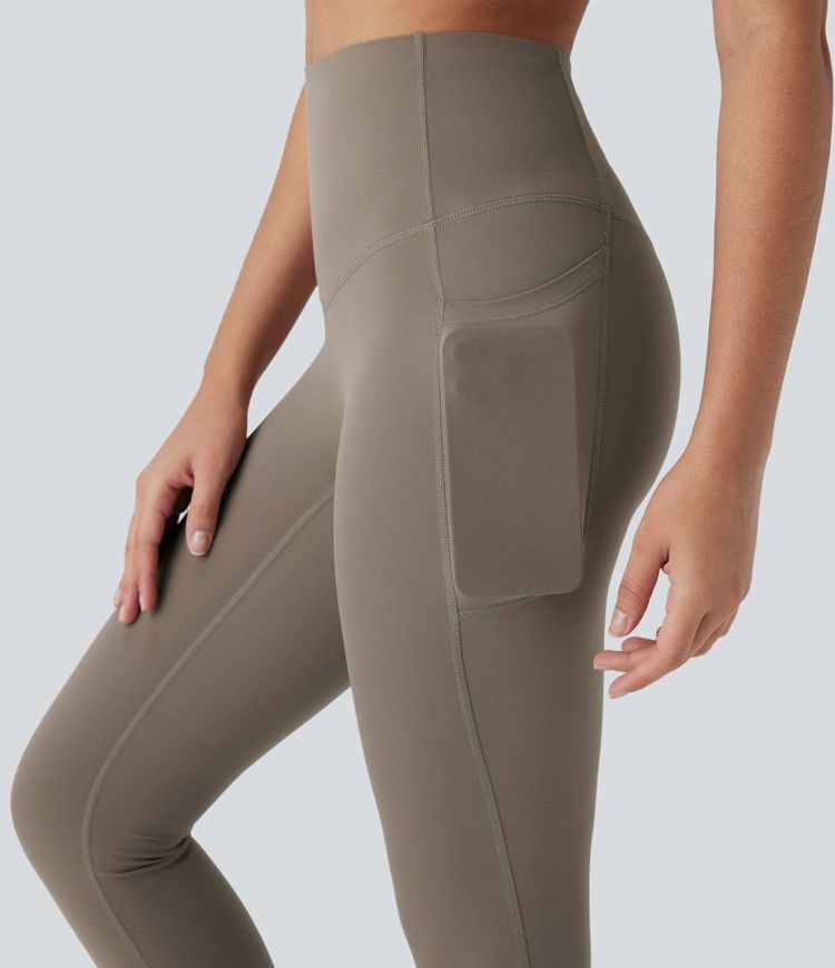 Halara UltraSculpt™ High Waisted Tummy Control Pocket Shaping Yoga Bootcut Leggings