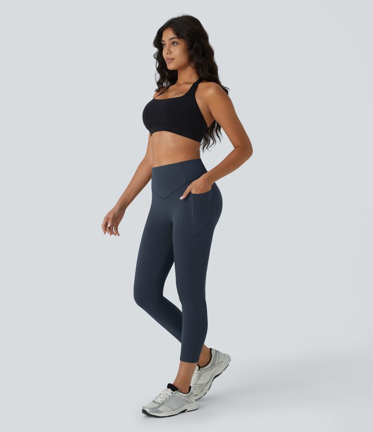 Halara UltraSculpt™ High Waisted Scrunch Butt Lifting Tummy Control Pocket Shaping Capri Training Leggings Halara UltraSculpt™ High Waisted Scrunch Butt Lifting Tummy Control Pocket Shaping Capri Training Leggings